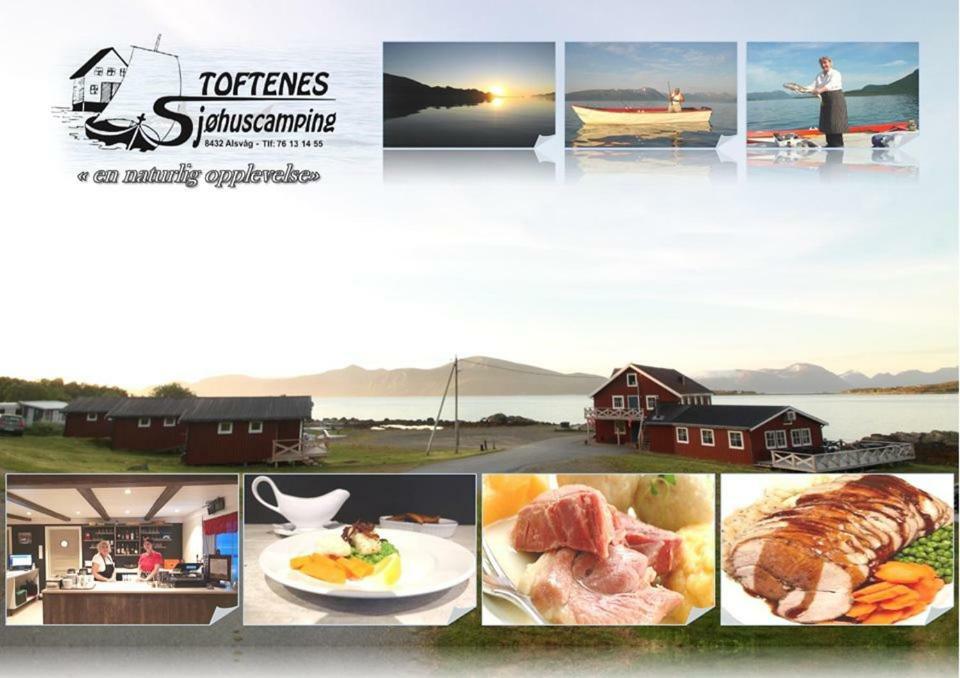 Toftenes Sjohuscamping Alsvag Exterior photo